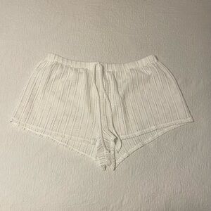 Wild Fable Ivory Knit Swim Coverup Shorts